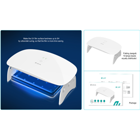 Accessori Plotter Devia Lampada UV 120W da banco per indurimento pellicole