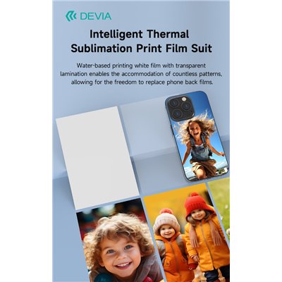 Stampa Sublimazione Set 36 pellicole stampabili con protezione + cartuccia toner