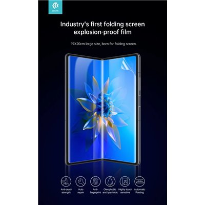 Pellicole Anteriori Pellicola protettiva Anti graffi per schermi pieghevoli 20pz