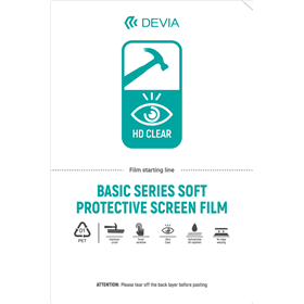 Pellicole Anteriori Pellicole 12x18 Idrogel AntiShock Serie Basic Soft 50 pz