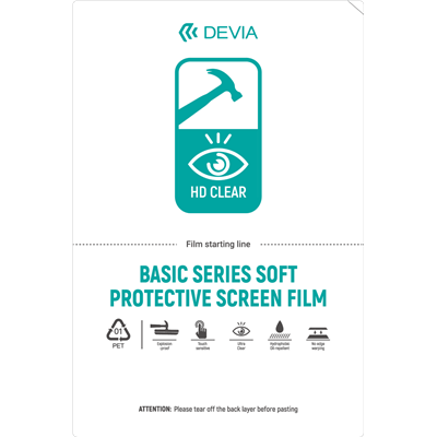 Pellicole Anteriori Pellicole 12x18 Idrogel AntiShock Serie Basic Soft 50 pz