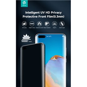 Pellicole Anteriori Pellicole 0,3mm UV Privacy trasparente 6H Idrogel