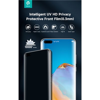 Pellicole Anteriori Pellicole 0,3mm UV Privacy trasparente 6H Idrogel