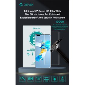 Pellicole Anteriori Pellicole Trasparente 0,25mm UV 6H Ideale schermi Curvi scatola da 20 pezzi