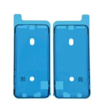 Fine Stock Adesivo Waterproof per iPhone X Nero 10 pezzi