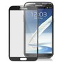 Fine Stock Schermo Frontale per Samsung Note II / N7100 Nero