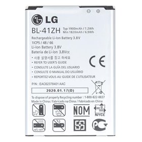 LG Ricambi Batteria LG BL-41ZH 1900mAh Li-Ion Bulk