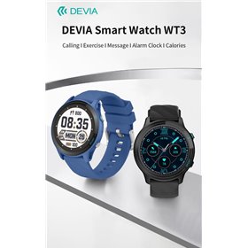 DEVIA SMART WATCH DEVIA Smart Watch WT3 IP67 modello Z123 Blu