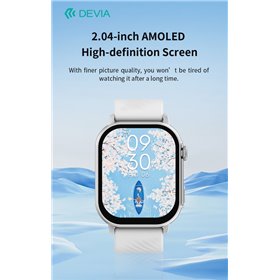 DEVIA SMART WATCH DEVIA Smart Watch AMOLED Pro2 IP67 modello ZL94 Silver
