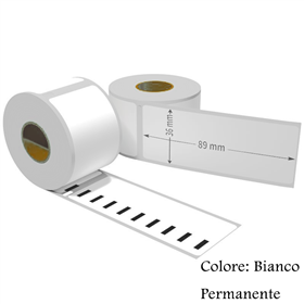 Etichette adesive permanente per DYMO DM-11356 S0722560 89mm*41mm 300pz