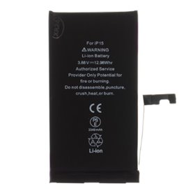 iPhone Serie 15 Batteria per iPhone 15 3349mAh Li‑Ion (Bulk)