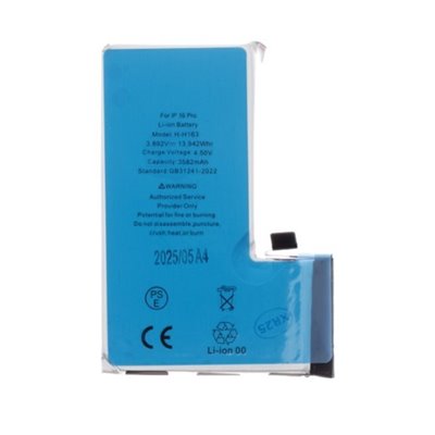 iPhone Serie 15 Batteria per iPhone 16 Pro 3582mAh Li-Ion (Bulk)