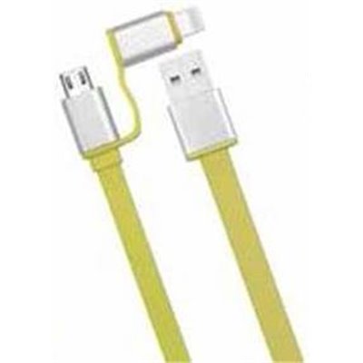 Cavi Connettività Cavo m-USB 2.1 e iOS  Carica Per Apple e Android
