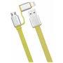 Cavi Connettività Cavo m-USB 2.1 e iOS  Carica Per Apple e Android