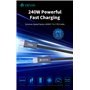 Cavi Connettività Cavo Devia da Tipo-C a Tipo-C PD 240W Super rapido 2 Metri