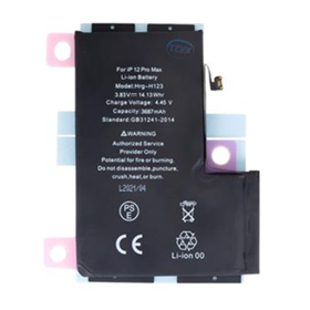 iPhone Serie 12 Batteria per iPhone 12 Pro Max 3687 mAh Li-Ion (Bulk)