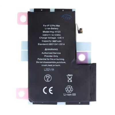 iPhone Serie 12 Batteria per iPhone 12 Pro Max 3687 mAh Li-Ion (Bulk)
