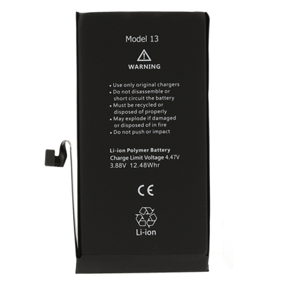 iPhone Serie 13 IP 13 Batteria Diagnostica 3232 mAh Nero S+