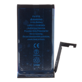 iPhone Serie 15 Batteria per iPhone 15 3349mAh Li-Ion resettata diagnostica