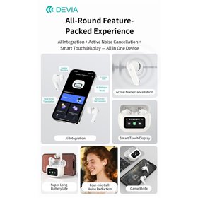 Auricolari&Microfoni Auricolari TWS con Traduttore simultaneo  display e funzione ANC a 4 Microfoni