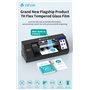 Pellicole Anteriori Pellicola frontale in vetro temperato trasparente flessibile 7H Per Plotter Ultra 0,38 mm 20 pezzi