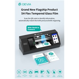 Pellicole Anteriori Pellicola frontale in vetro temperato trasparente flessibile 5H per plotter Ultra 0,35 mm 20 pezzi