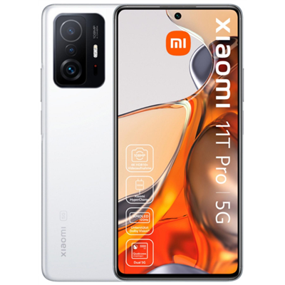 XIAOMI Xiaomi 11T Pro 5G 8+256GB Moonlight White - Brand