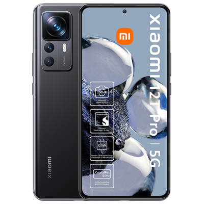 XIAOMI Xiaomi 12T Pro 8+256GB Cosmic Black - Brand