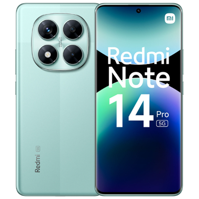 XIAOMI XIAOMI Redmi Note 14 Pro 5G 8+256GB Coral Green - Brand