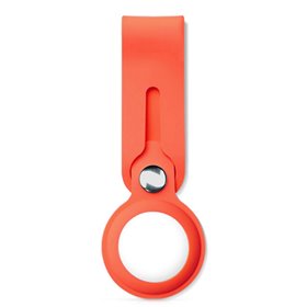 Supporti e Accessori Cinghietta in silicone supporto per AirTag Apple Arancio