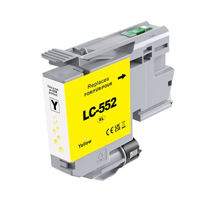 Pigment Yellow Com Brother MFC-J3660DW,J3960DW-1.5kLC552XLY