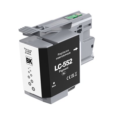 Pigment Black Com Brother MFC-J3660DW,J3960DW-3kLC552XLBK