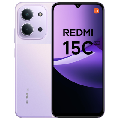 XIAOMI XIAOMI Redmi 15c 5G 4+128GB Dusk Purple - Brand