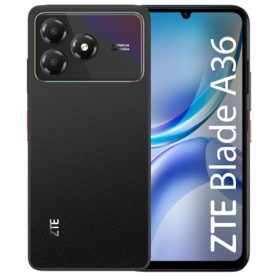 ZTE ZTE Blade A36 4+64GB Nebula Black - Brand