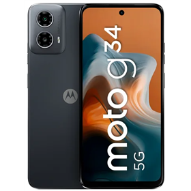 MOTOROLA MOTOROLA moto g34 128GB 5G Charcoal Black - Brand