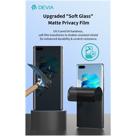 Pellicole Anteriori Pellicola protettiva frontale scura 6H UV Privacy per Plotter 0,25 mm 10 pezzi