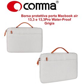 Borsa protettiva Macbook air 13,3 e 13,3Pro Water-Proof Grig