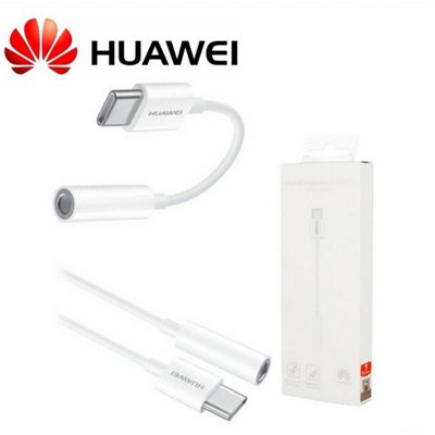 Adattatore Originale Huawei CM20 Tipo C / 3,5mm Bianco