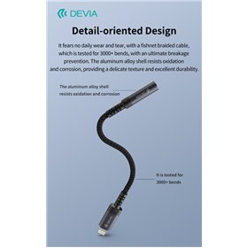 Adattatore Audio iPure da Lightning a presa Jack 3,5mm