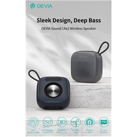 Altoparlante Bluetooth V5,3 Lite2 5 Watt EM501 Nero