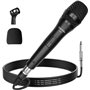 OneOdio ON55 Microfono Dinamico Cardioide con Cavo XLR da 5m e Supporto per Clip