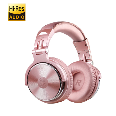 OneOdio Studio Pro 10 Hi-Res Cuffie DJ Cablate c/ Shareporte e Microfono Pink