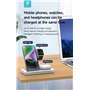 Supporto carica wireless 15 Watt per smartphone apple watch