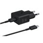 Samsung EP-T2510EBE + EP-DN980BBE Carica + Cavo USB-C 25W in Bulk