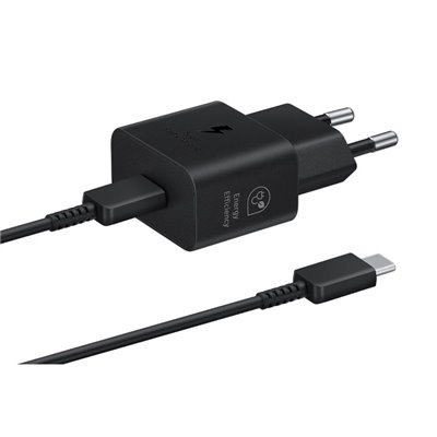 Samsung EP-T2510EBE + EP-DN980BBE Carica + Cavo USB-C 25W in Bulk