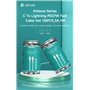 30 Cavi bulk in Barattolo da Tipo-C a Lightning 5V 27W 1Mt