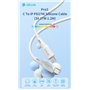 Cavo in silicone Pro3 da Tipo C a Lightning PD27W 3A 37W 1,2M Bianco