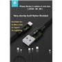 Pheez Set 3 Cavi 5 Volt 2,1A M-Usb 25cm - 1mt - 2mt Grigi