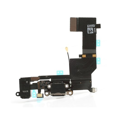 Connettore Dock Carica Originale Audio per iPhone 5S Nero
