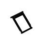 Supporto Sim Slot per iPhone 7 Nera
